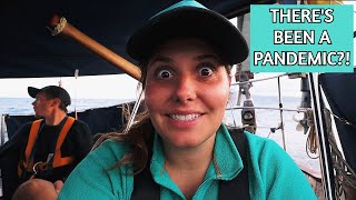 25 DAYS AT SEA, We Didn’t Know About The PANDEMIC | Crossing The Atlantic Ocean [101] by Sailing Kittiwake 44,676 views 3 years ago 18 minutes