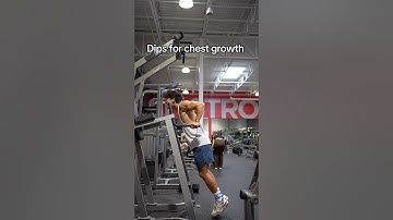 How to do Dips for Chest Growth