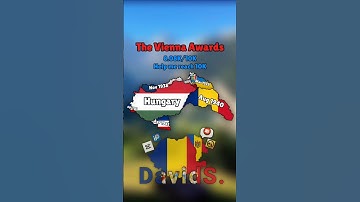 The Vienna Awards #shorts #europe #map #geography #mapping #history #viralvideo #mapchart