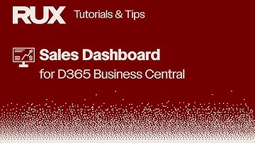 Sales Dashboard for D365 Business Central