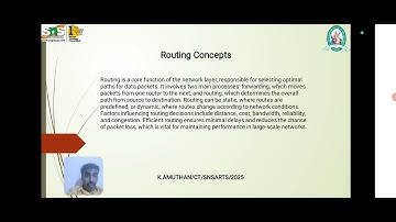 Network Layer | SNS institutions | Lecture video