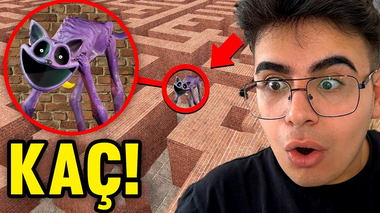 LABİRENTTE CATNAP'TAN KAÇIŞ! (Garry's Mod)