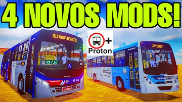 [Proton Bus Simulator/Road] Lançamento de 4 Novos Mods + (DOWNLOAD) Android e PC