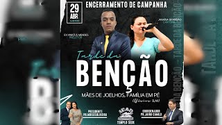 CULTO TARDE DA BENÇÃO  - 29/04/24 - DECOM LIVE - IEAD RONDONÓPOLIS