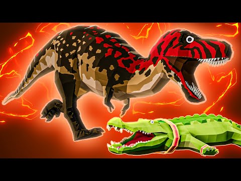 T-REX DAN BUAYA DARAT NGAMOOOKK?? | TABS Indonesia