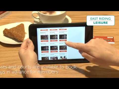 How to use Online Booking at East Riding Leisure Haltemprice