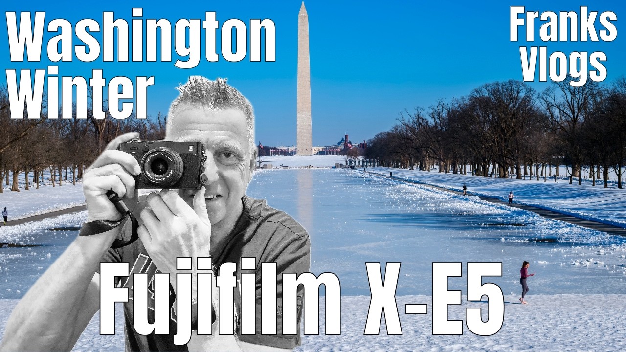 Fujifim X E5 Winter in Washington DC !
