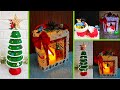 Easy Christmas decoration idea with recycle material | Best out of waste Low budget Christmas craft