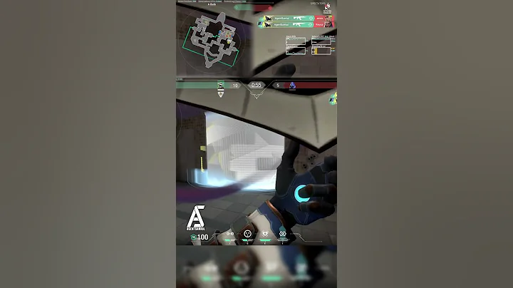 Aim only Ace with Cypher #ace #valorant #clutch #valorantclips #shorts