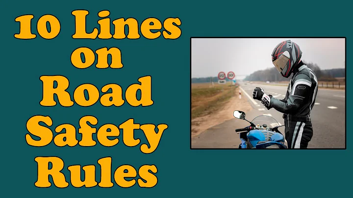10 Lines on Road Safety Rules in English