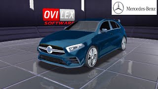 Mercedes Benz A Class UBER Driver - Taxi Sim 2020 - Driver City Car Driving Games Android - Gameplay screenshot 1
