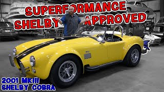 2001 MKIII Shelby Cobra by Superformance visits the CAR WIZARD's shop-EuroAsian Bob strikes again