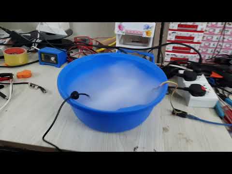 Ultrasonic Mist maker as Humidifier. Testing and data logging with ...