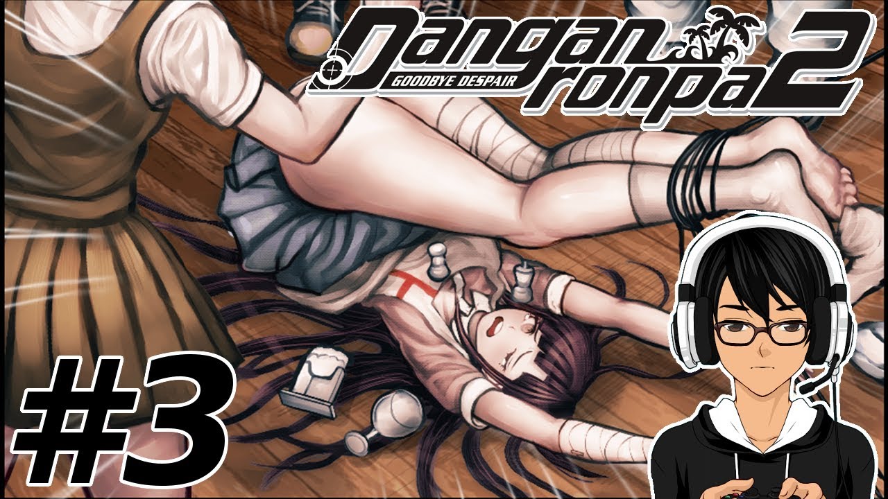 Danganronpa 2 mikan falling