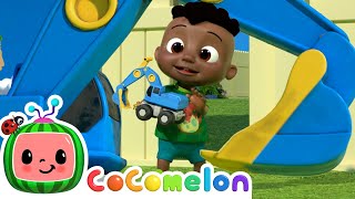 excavator song dig learn cody cocomelon cody time