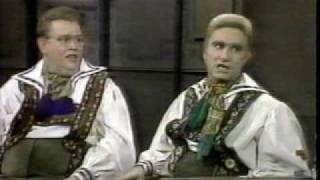 John Candy &amp; Eugene Levy (SCTV) @ David Letterman, Part 2 of 2