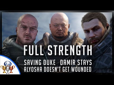 Metro Exodus Full Strength - How to Save Duke, Have Damir Stay & Prevent Alyosha From Being Wounded