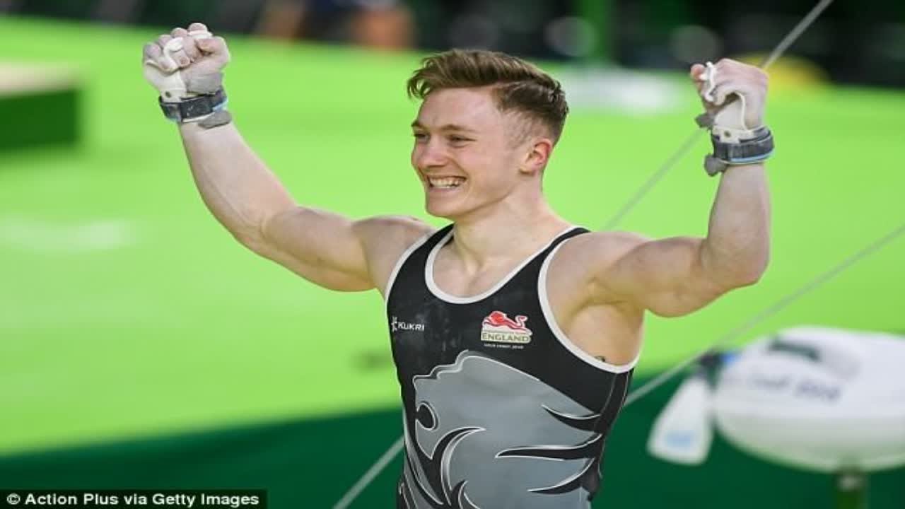 Nile Wilson 'smiles' his way to second Commonwealth Games gymnast...