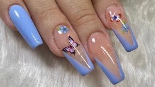 Uñas utilizando TIPS COMPLETOS | técnica APRES GEL - X