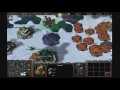 Warcraft 3 - 1 vs 11 Insane computers (Human on Ice Crown)