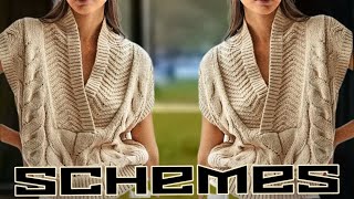 видео: Схемы вязания, женские жилеты. Knitting patterns, women's vests. картинка: Схемы вязания, женские жилеты. Knitting patterns, women's vests.