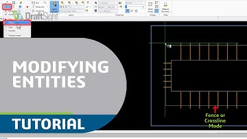 Extend Entities Using Fence or Crossline Mode from Toolbar