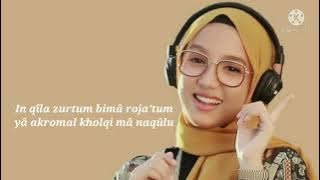 Lirik Sholawat Penyejuk Hati (Ujang Bustomi) cover - Not Tujuh