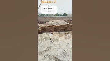 Building a house start to finish|Episode: 3(after 6:day)|don