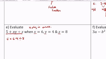 MM Unit 1.1 Order of Operations