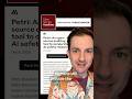 Is your LLM a narc? #cybersecurity #news #aisecurity