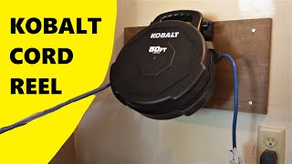 Kobalt Kobalt 50 Ft. Retractable Cord Reel in the Extension Cord  Accessories department at