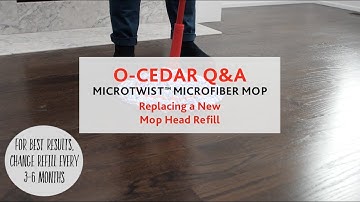 Q&A:  How To Replace the MicroTwist™ Microfiber Twist Mop Refill