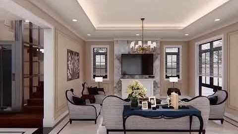 THIẾT KẾ NHÀ PHỐ TÂN CỔ ĐIỂN