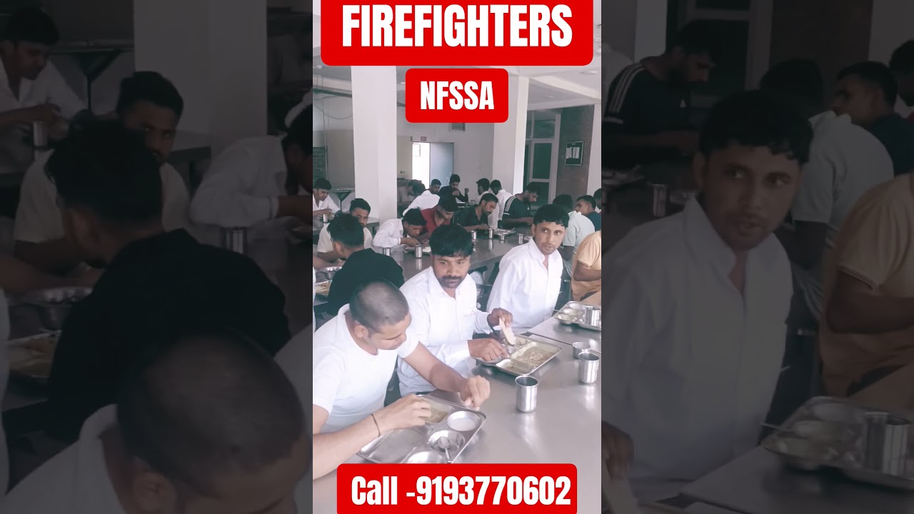 Firefighters Training Mess Facility in National fire science and security academy