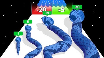 SNAKE RUNNER 3D - Level Up Snake (Evolution Games, Max Level)