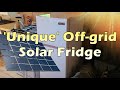 'Unique' Off-grid solar fridge - Unbox, Install, and Review