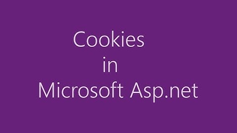 How to Create Cookie in Asp.Net