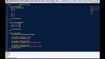 LÖVE(Love2d) Tutorial for Beginners #4: Primitive Shapes