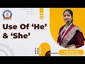 Learn the Use of “He” and “She” | English Grammar for Kids | SDPS Learning Series