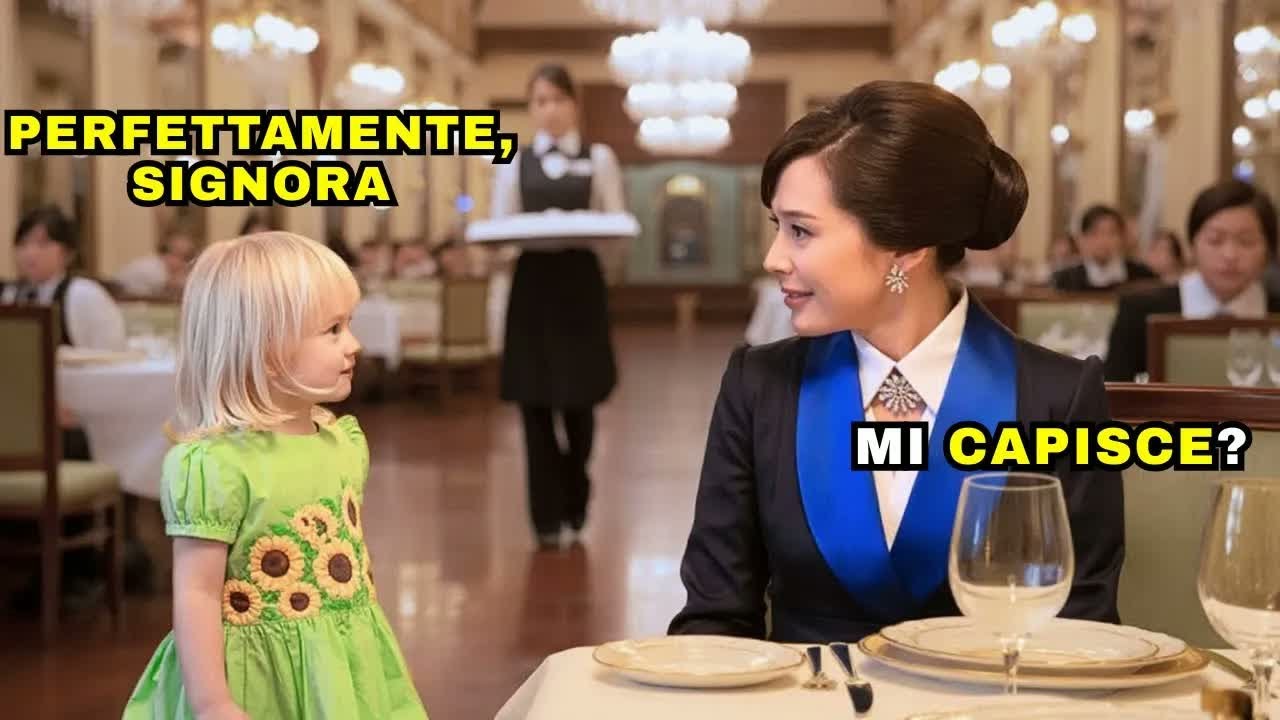 A CENA, NESSUNO CAPÌ LA MILIONARIA GIAPPONESE… FINCHÉ LA FIGLIA DELLA CAMERIERA PARLÒ GIAPPONESE