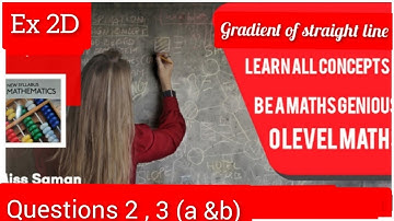 Mathematics Book 2 ( D2 ) New syllabus | 7th Edition | Ex 2D | Q # 2 & 3 | Knowledge Academy Teams