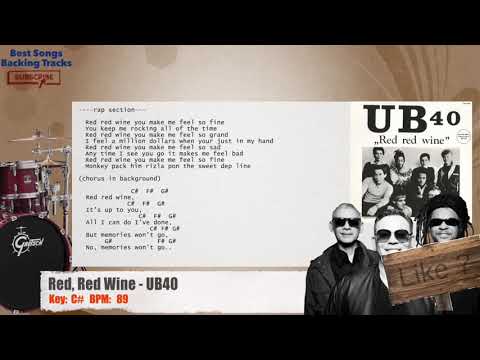 red,-red-wine---ub40-drums-backing-track-with-chords-and-lyrics