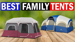 TOP 4  Best Large Family Tents For Camping & Outdoor [Best Review]