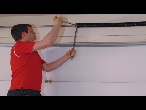 Garage Door Torsion Spring Replacement: How To By [Professional Tech]