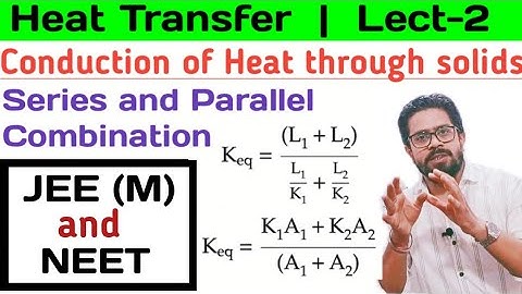 | JEE (M) | NEET | Heat Transfer |Equivalent Thermal Conductivity |Series and Parallel combination |