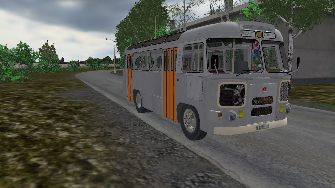 ПАЗ 672 бета с колхозом на карте Суздаль маршрут 2