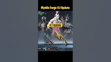 Bgmi 4.1 Update Mythic Forge Upgradable￼ Gun Skin #bgmi #mythicforge #vipmanishyt