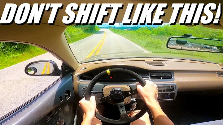 300HP D16Z6 Turbo Honda Civic POV Drive & Spools - EXTREMELY LOUD 20 PSI Pulls