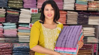 SOFT MUSLIN shibori print salwar materials  screenshot 3