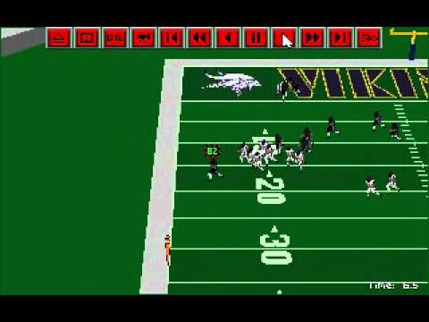 James Jett 104 Yard Punt Return TD Raiders Sierra Front Page Sports Football Pro 95